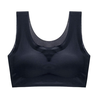Ultra-thin Plus Size Ice Silk Comfort bra